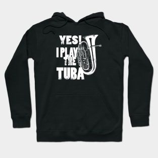 Tuba-Brass Band-Orchestra-Jazz-Music Hoodie